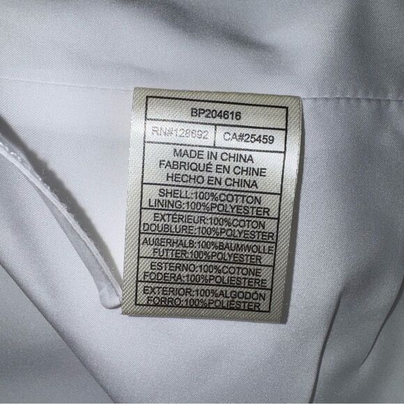 NWT Steve Madden Solid White Tie-Front Sleeveless Camisole V Neck Cotton size L - Picture 5 of 11